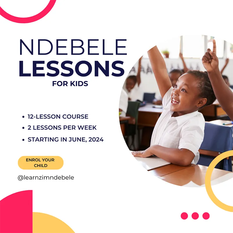 Ndebele Beginner Course for Kids